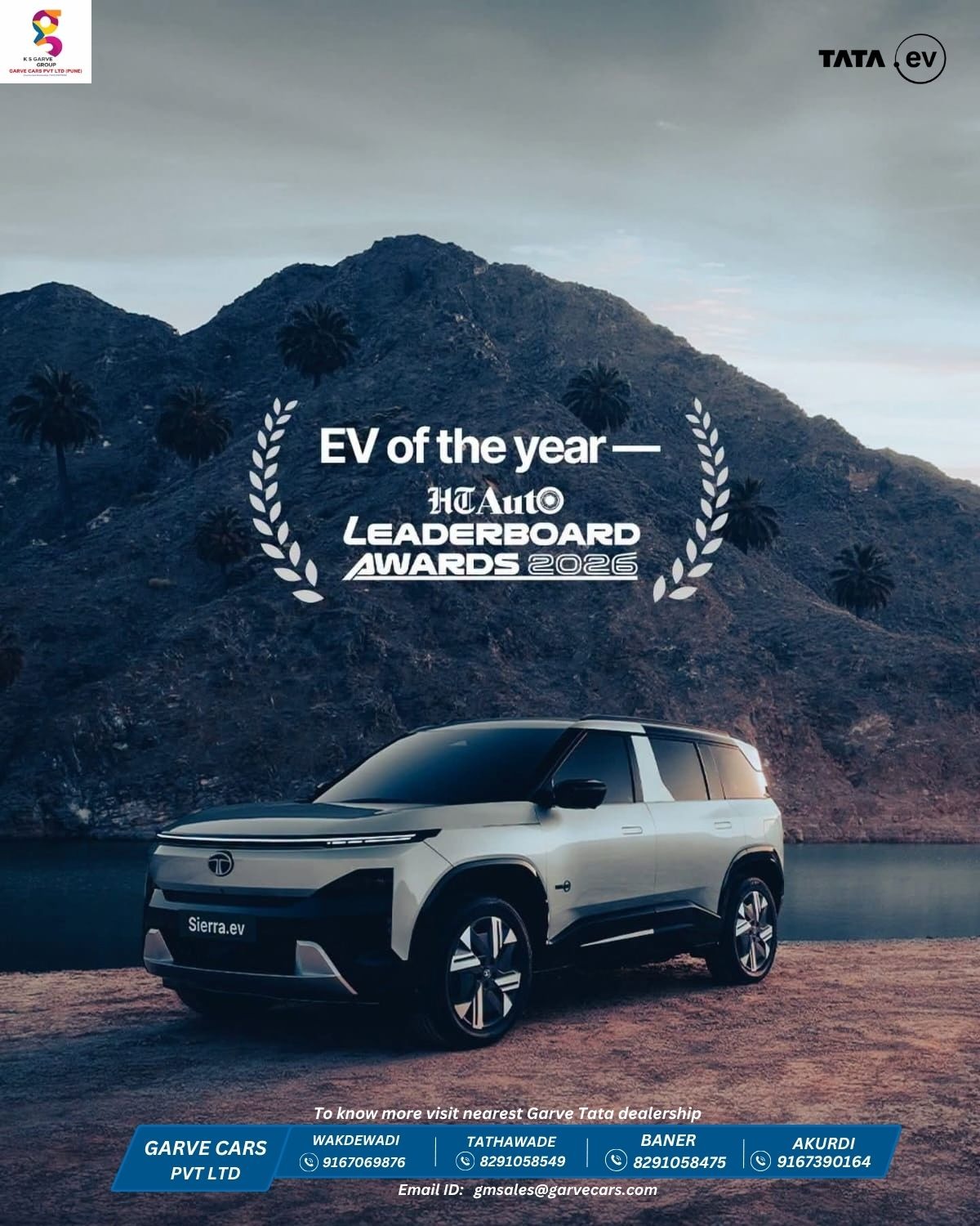 A title earned. With more than a trophy to show for it.
Sierra.ev has been named EV of the Year at ...