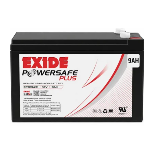 Exide 12V 9Ah Battery for UPS