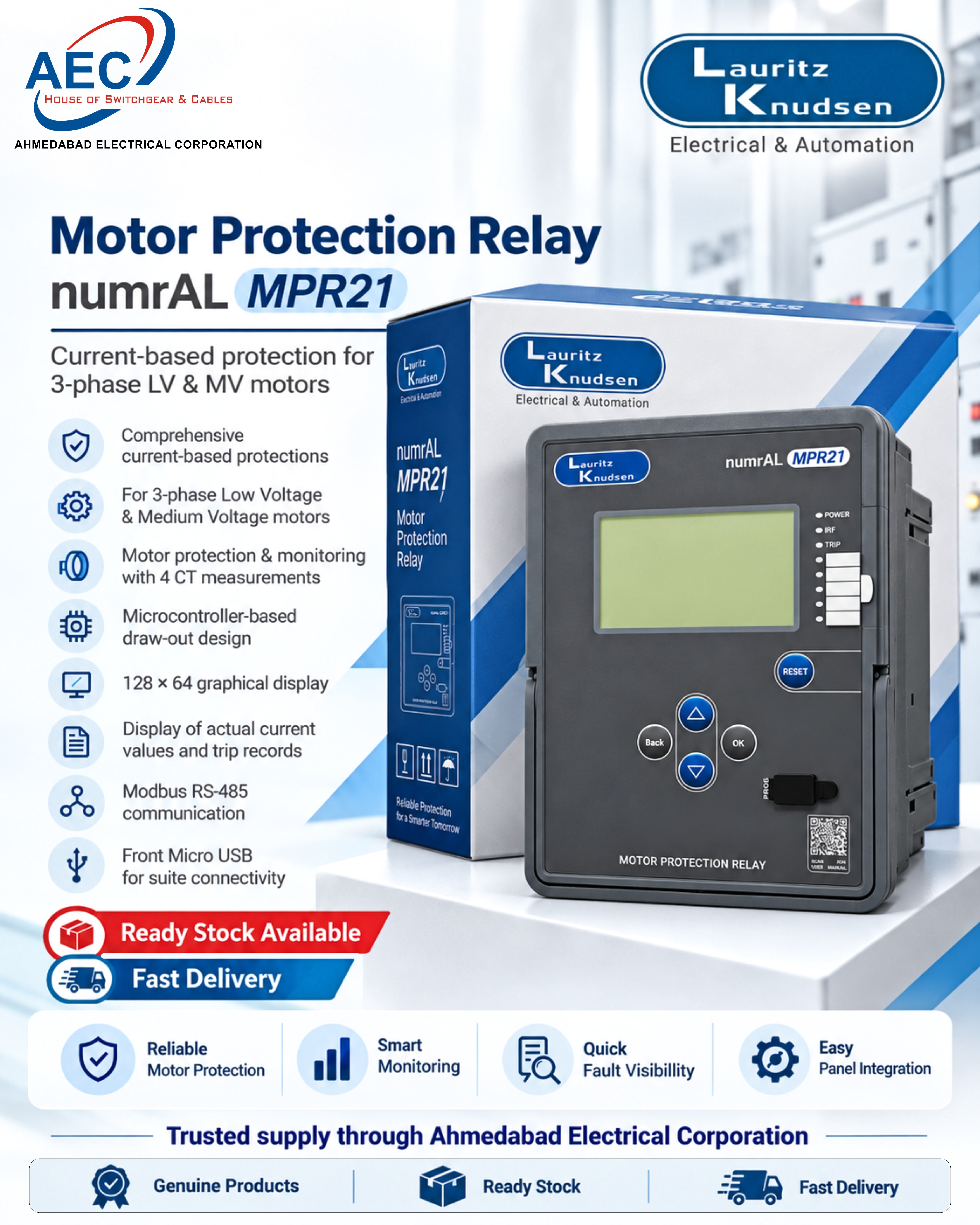 Lauritz Knudsen Motor Protection Relay Supplier Dared