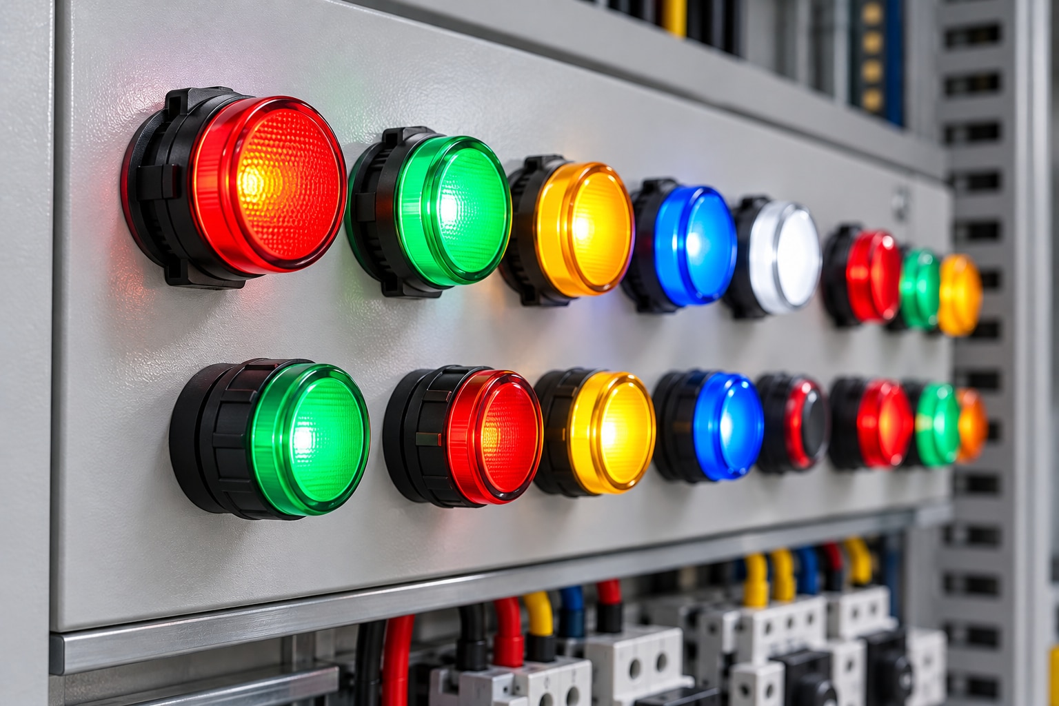 How Indication Lamps Help Monitor Electrical Panel Status