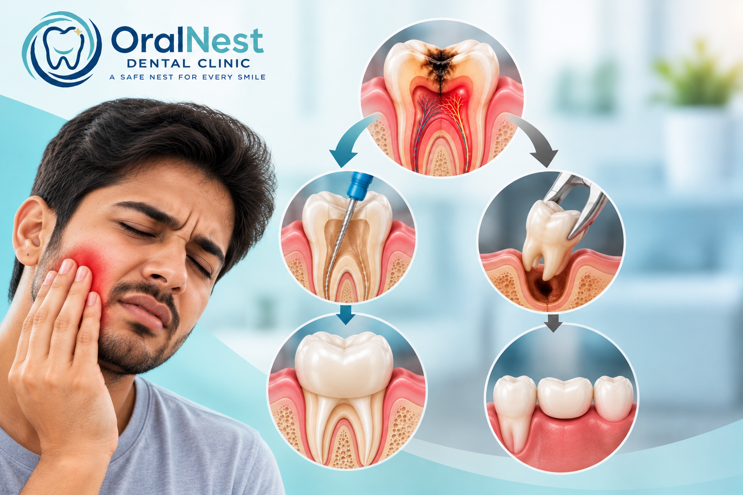 Root Canal or Extraction? When Can a Painful Tooth Still Be Saved?