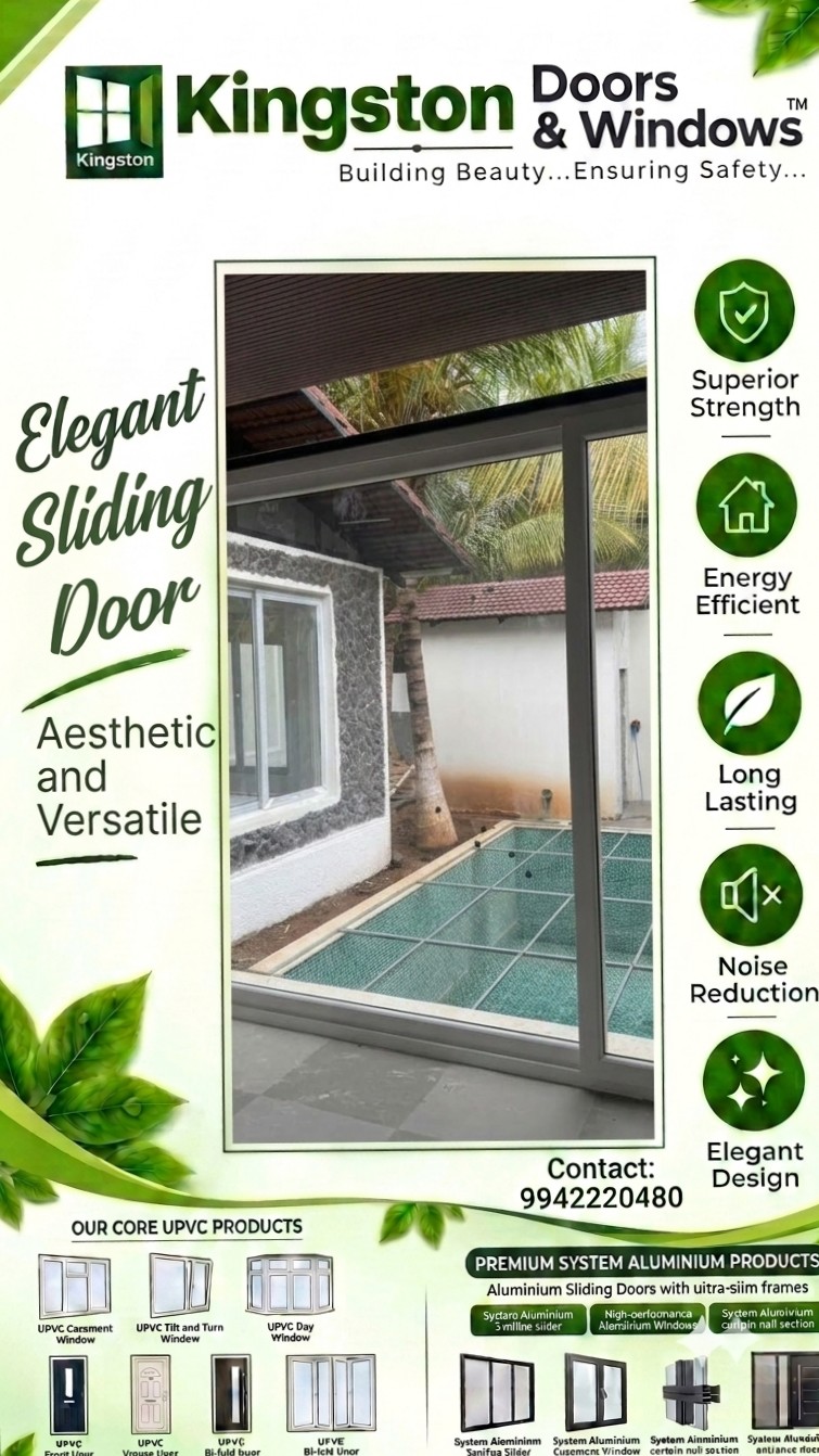 upvc sliding doors manufacturer in Calicut