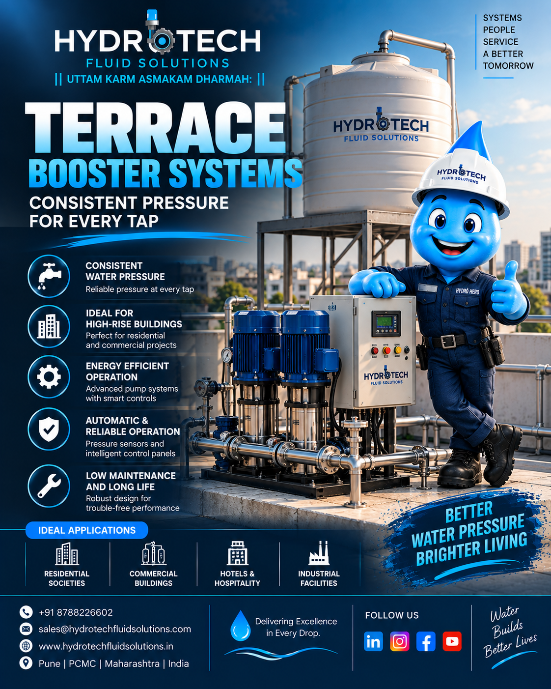 HYDRO HERO | BOOSTER PUMPING SYSTEM