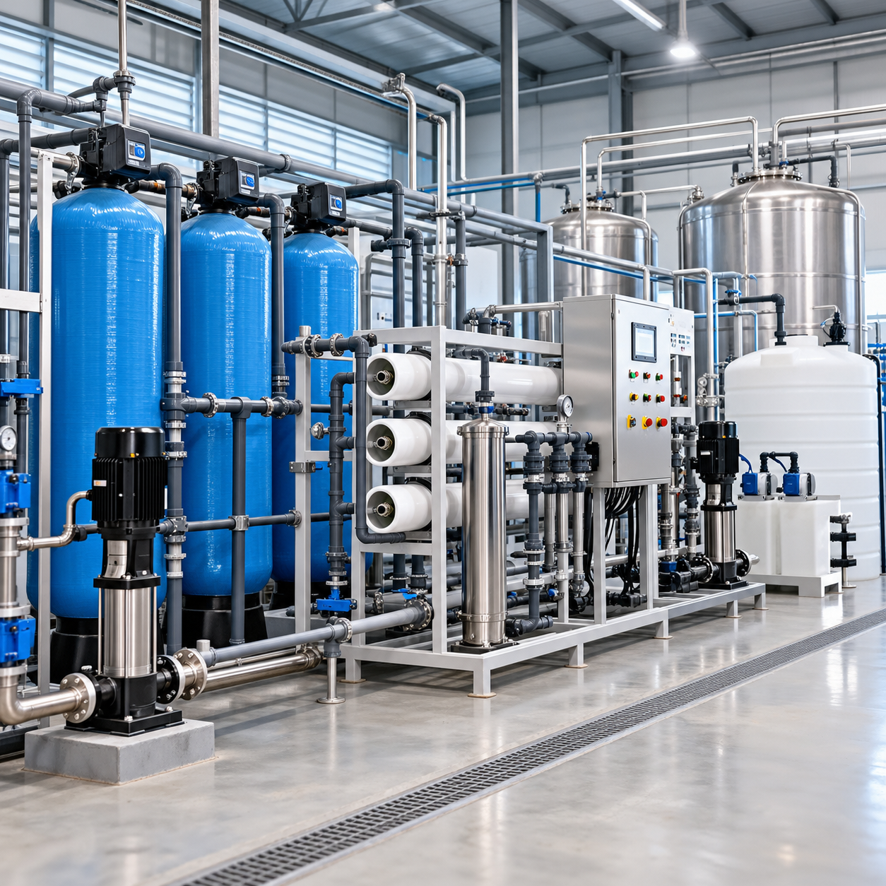 Complete Water Plant Turnkey Solutions for New Business and Industrial Projects