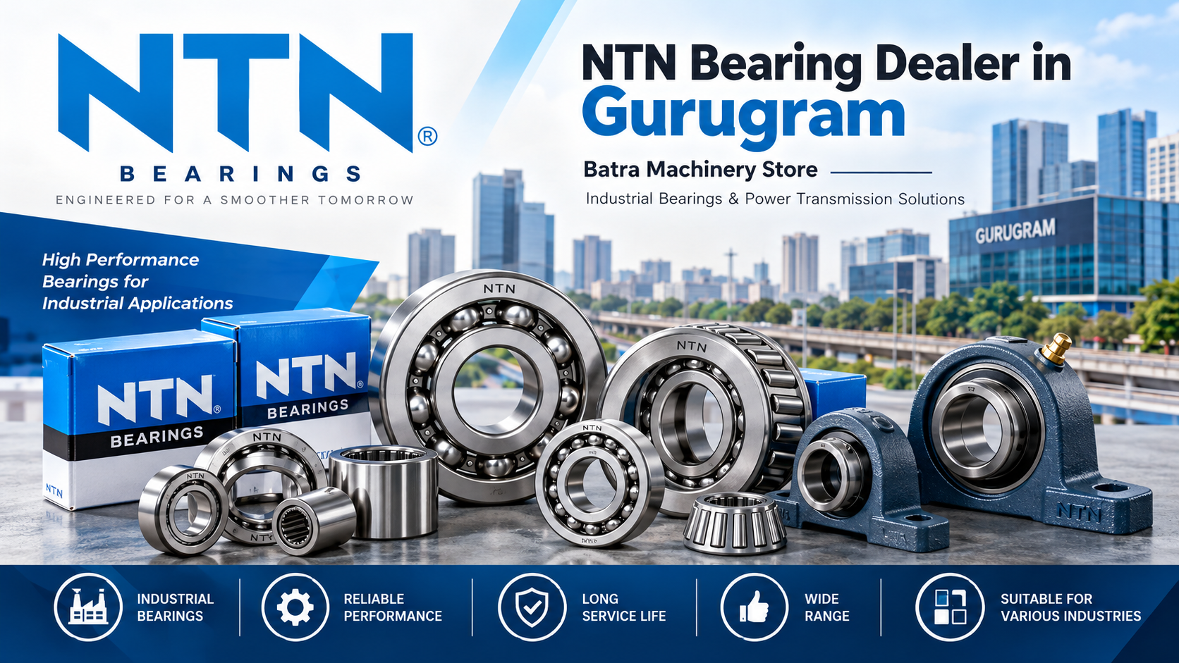 SKF Bearing Dealer In Gurugram