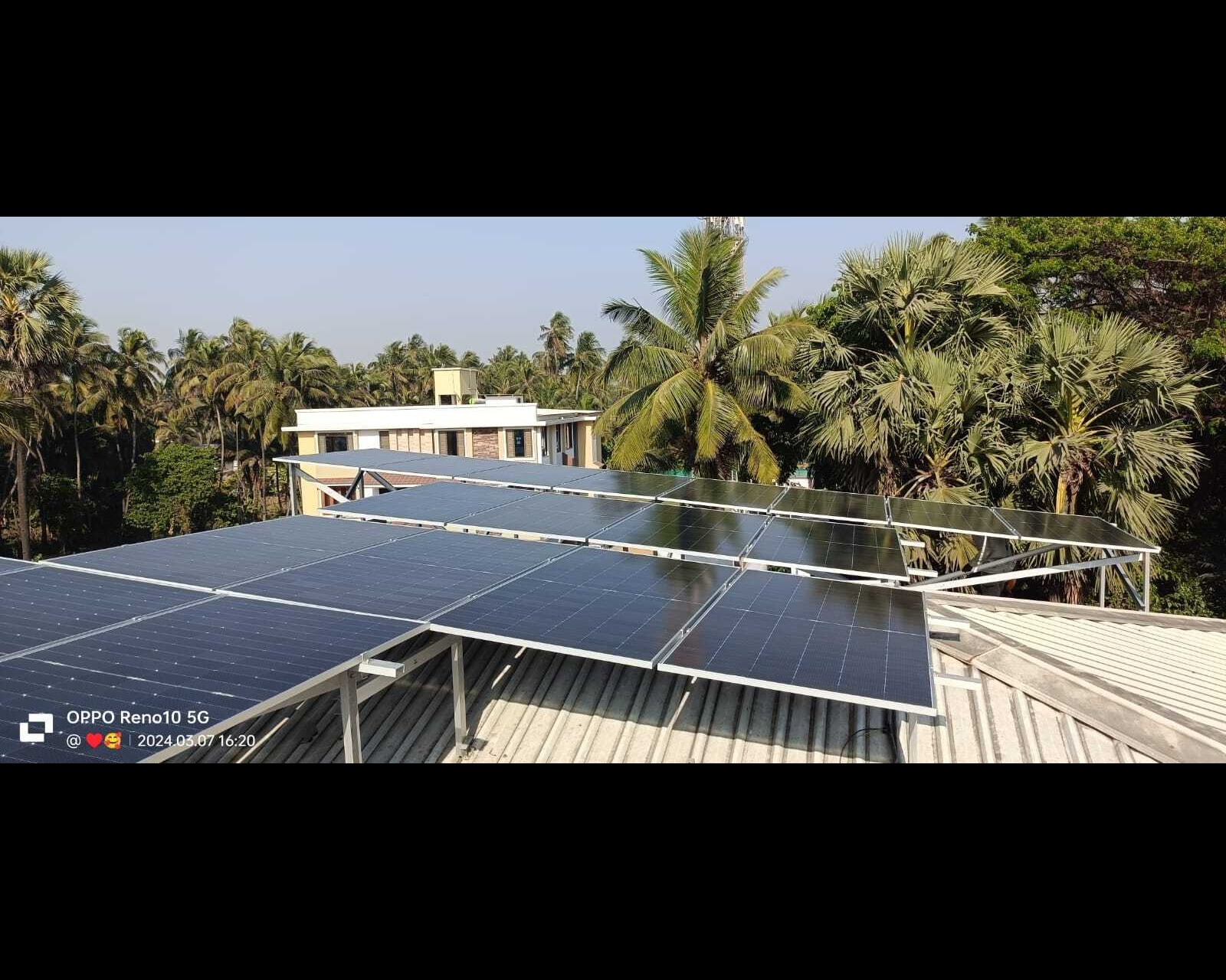 Solar Panel Installation Near AL Saba Park Society, Fatehwadi, Ahmedabad