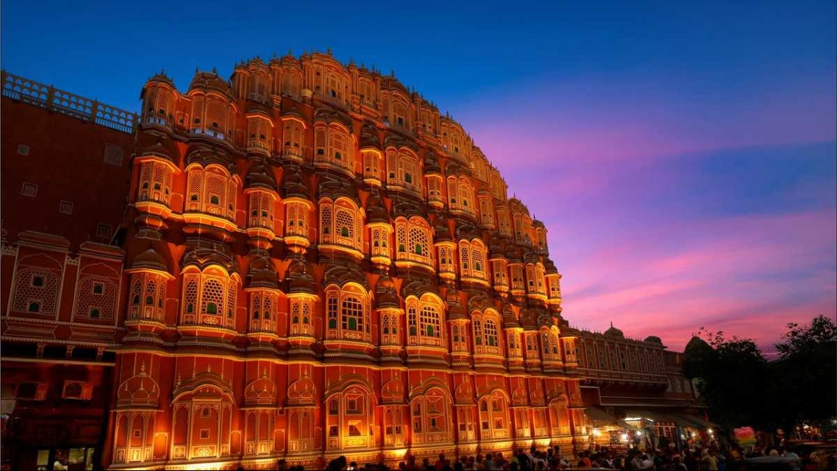 places to visit rajasthan
Hawa Mahal
Hawa Mahal, Jaipur Overview
The massive edifice of Hawa Maha...