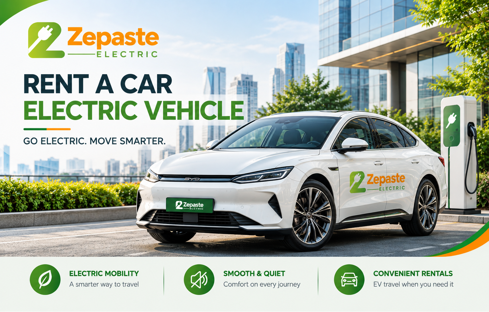 RENT A CAR ELECTRIC VEHICLE | ZEPASTE ELECTRIC