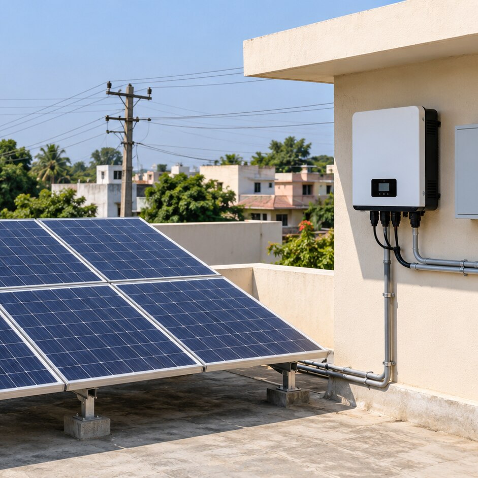 How On Grid Solar Systems Manage Power Supply and Exports