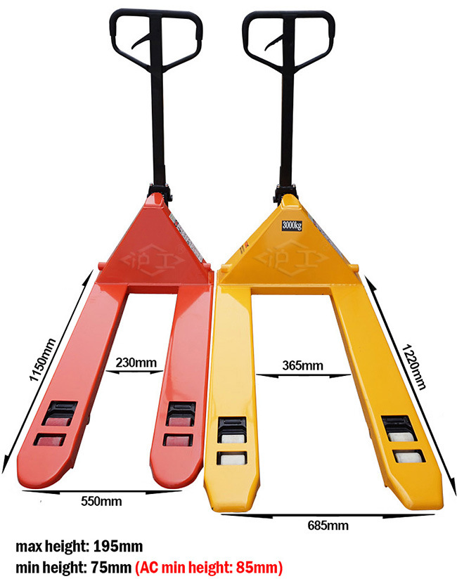 Low Profile Hand Pallet Truck