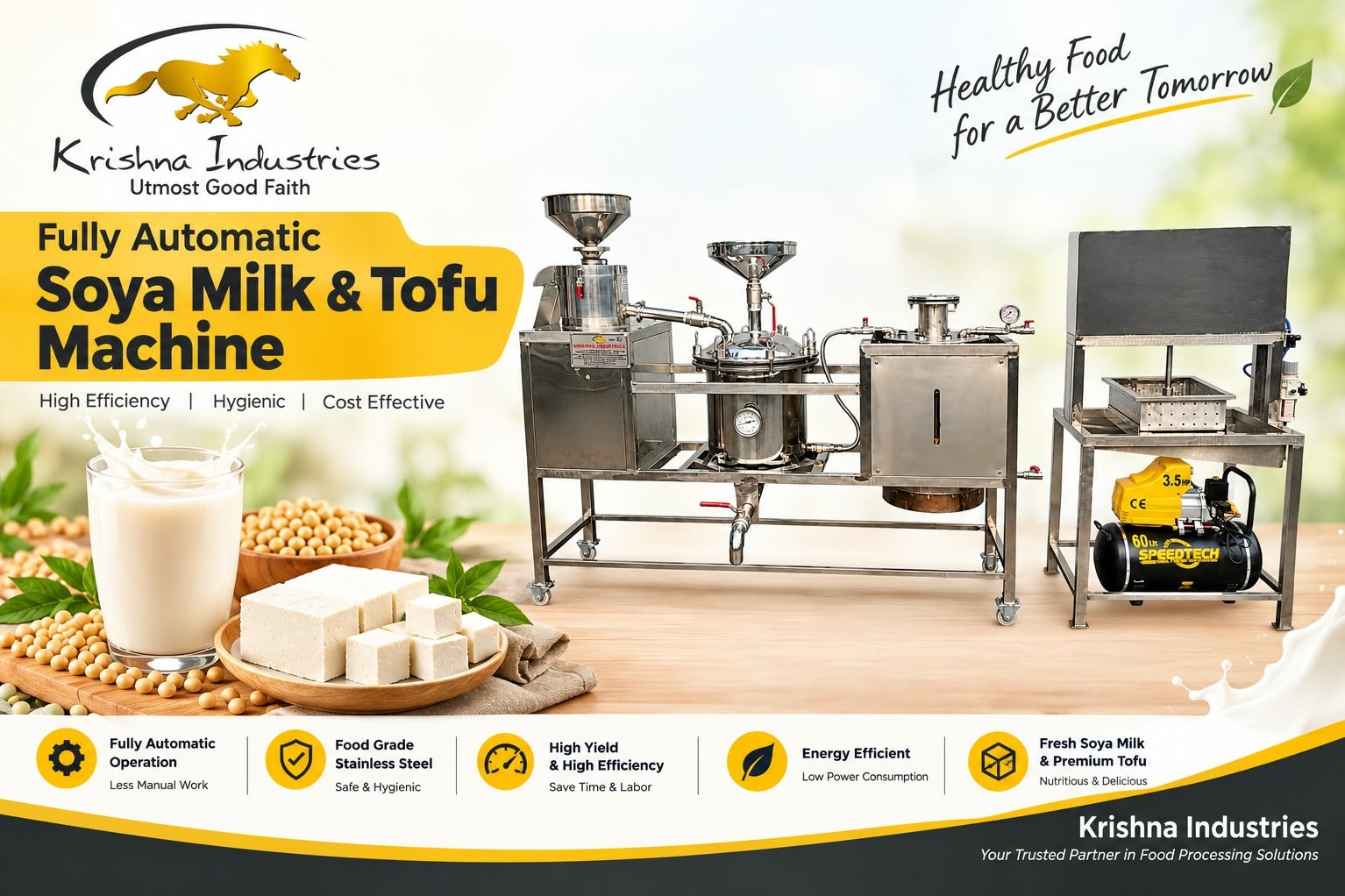 Soya Milk and Tofu Machine in Moradabad, Uttar Pradesh