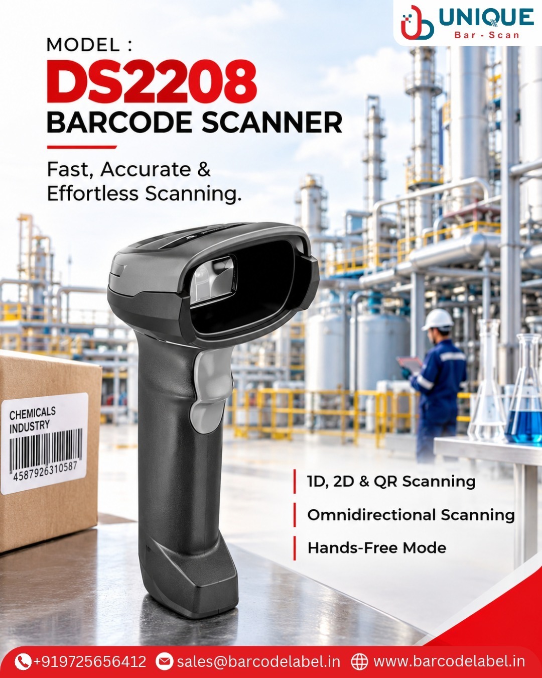 Which Barcode Scanner Manufacturer in India Offers Advanced Scanning Solutions