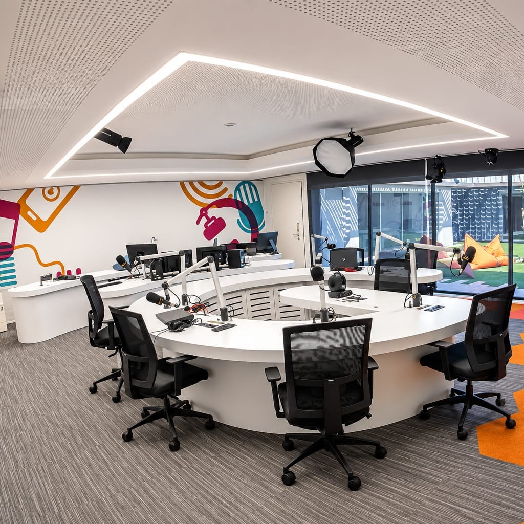 Creative Media Office Design with Recording Studio | Anna Nagar