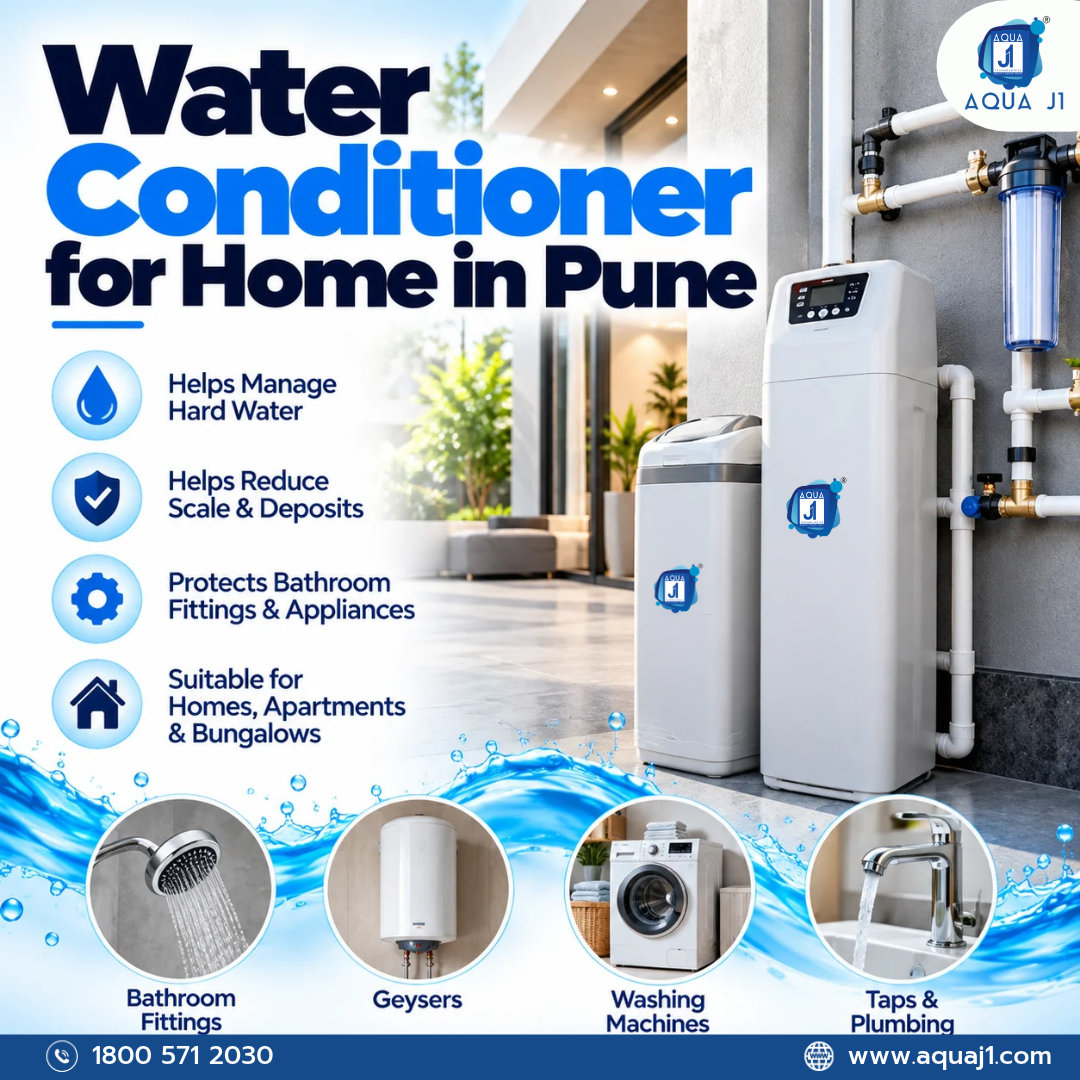 Water Conditioner for Home in Pune | Aqua J1 Technologies