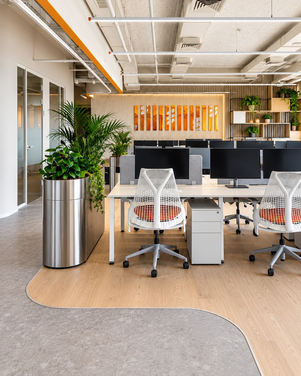 Open Plan Office Interior Design | Tambaram