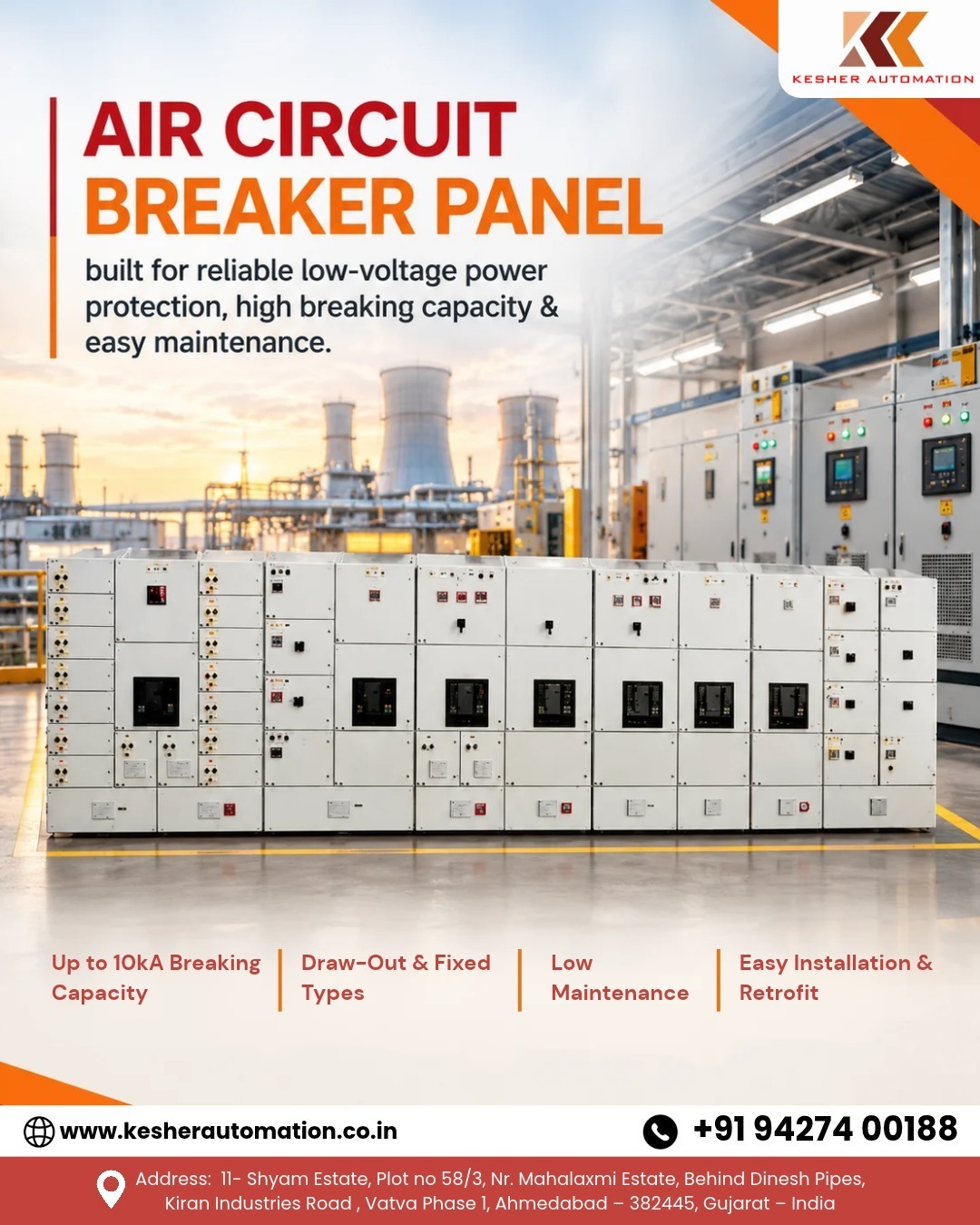 What Are the Key Benefits of Choosing an Air Circuit Breaker Panel Manufacturer in India?