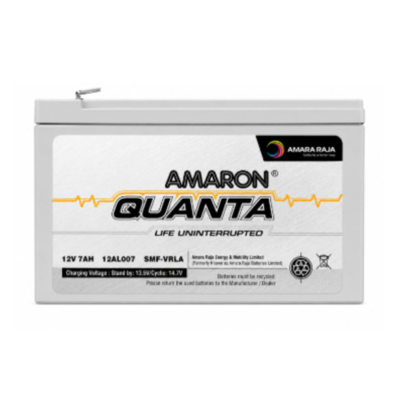 AMARON Quanta UPS Battery SMF 7AH/12V | 12AVL007