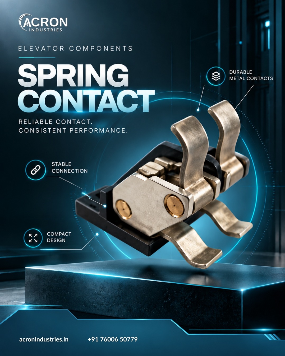 Elevator Spring Contact