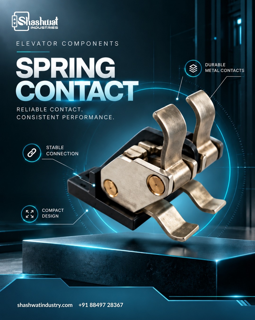 Elevator Spring Contact