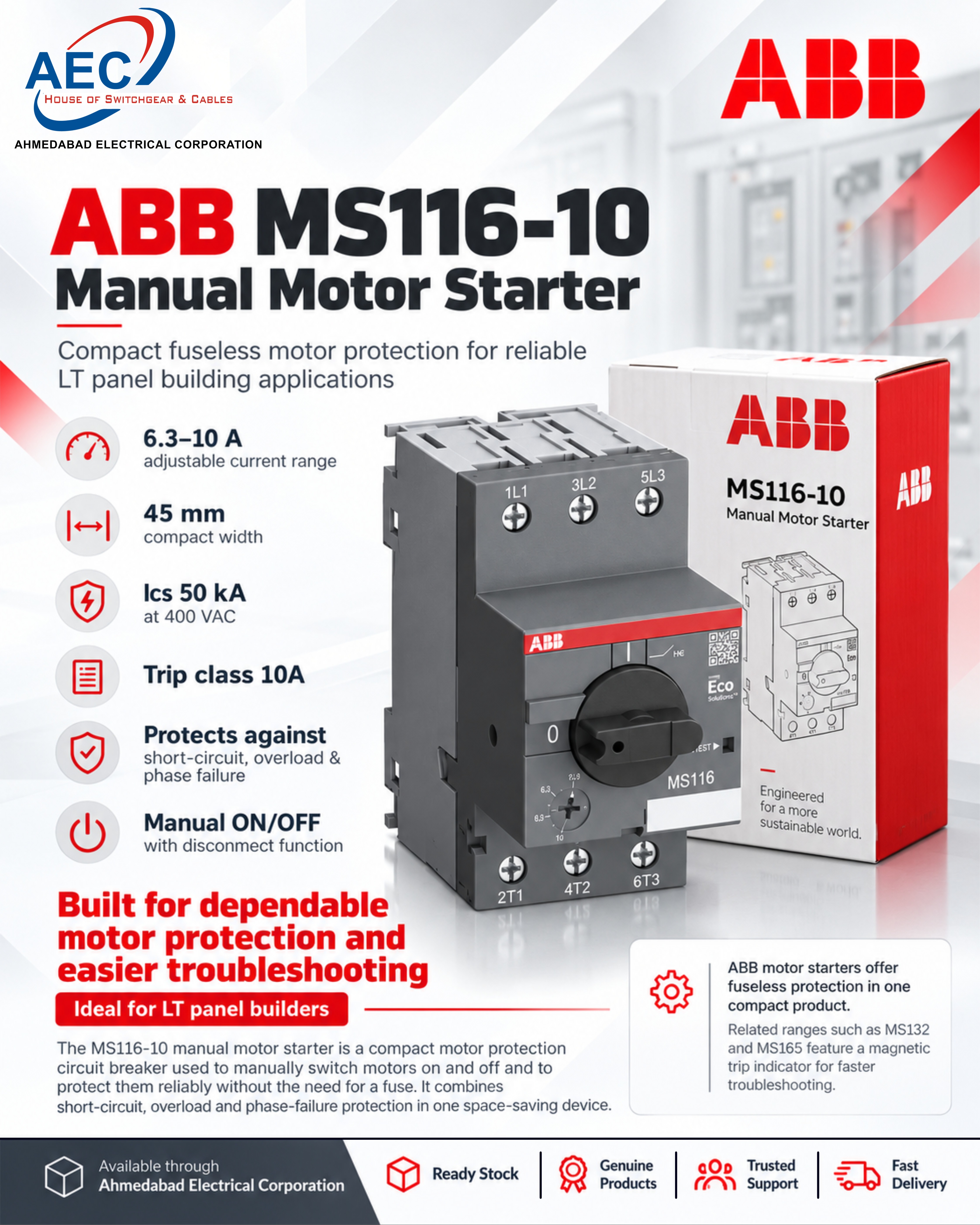 ABB MPCB supplier Kadi