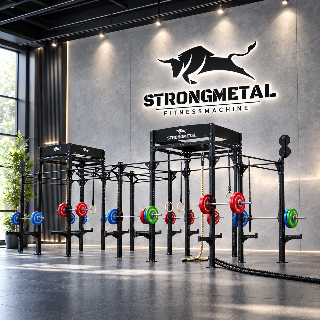 SM16 Cage Crosstraining Manufacturer in Pune | StrongMetal Fitness Machine