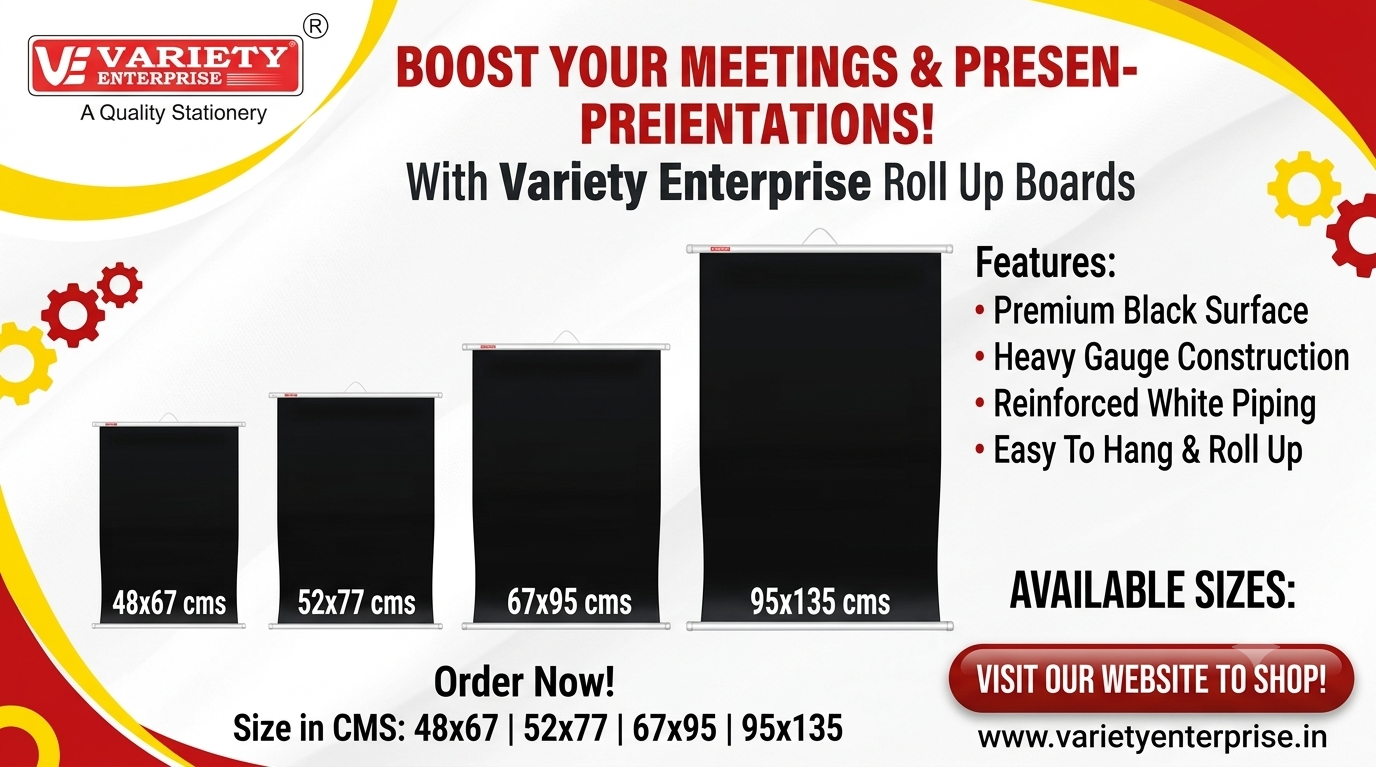 Roll Up Board Manufacturer in Vadodara, Gujarat – Variety Enterprise