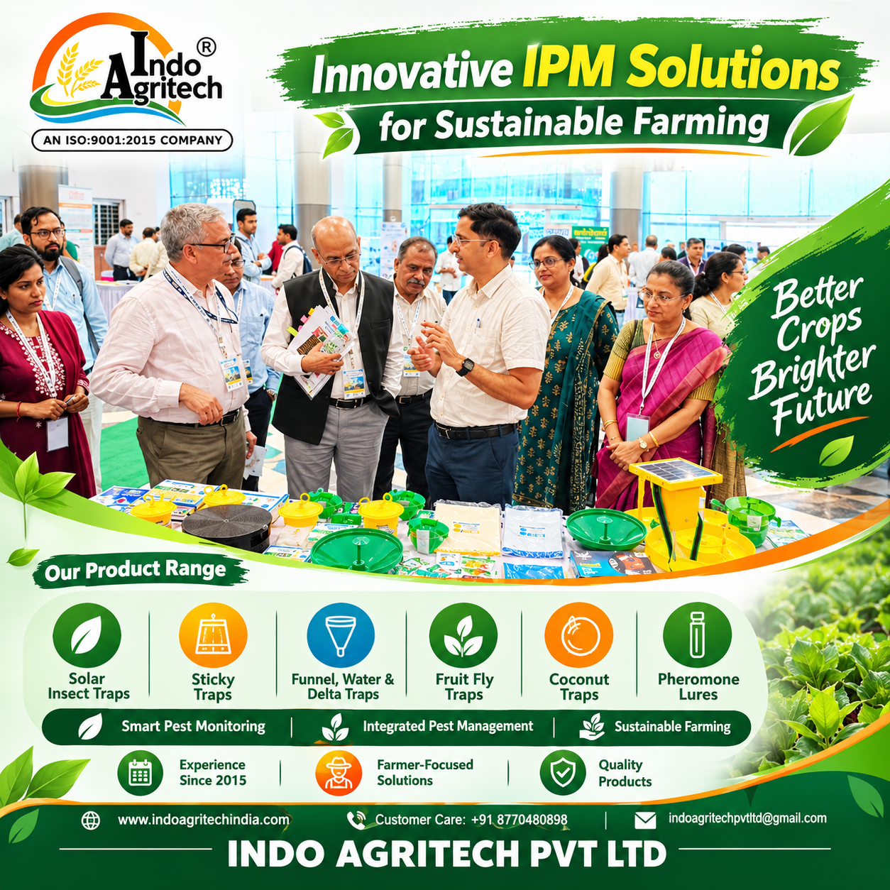 Indo Agritech Pvt. Ltd., Indore: Innovative IPM Solutions for Sustainable Farming Since 2015