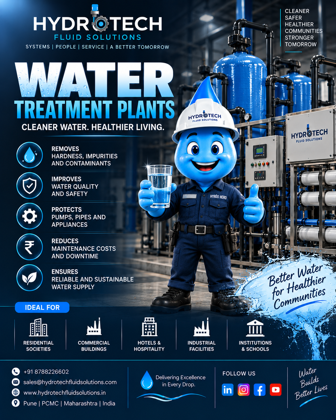 π§ HYDRO HERO | WATER TREATMENT PLANTS