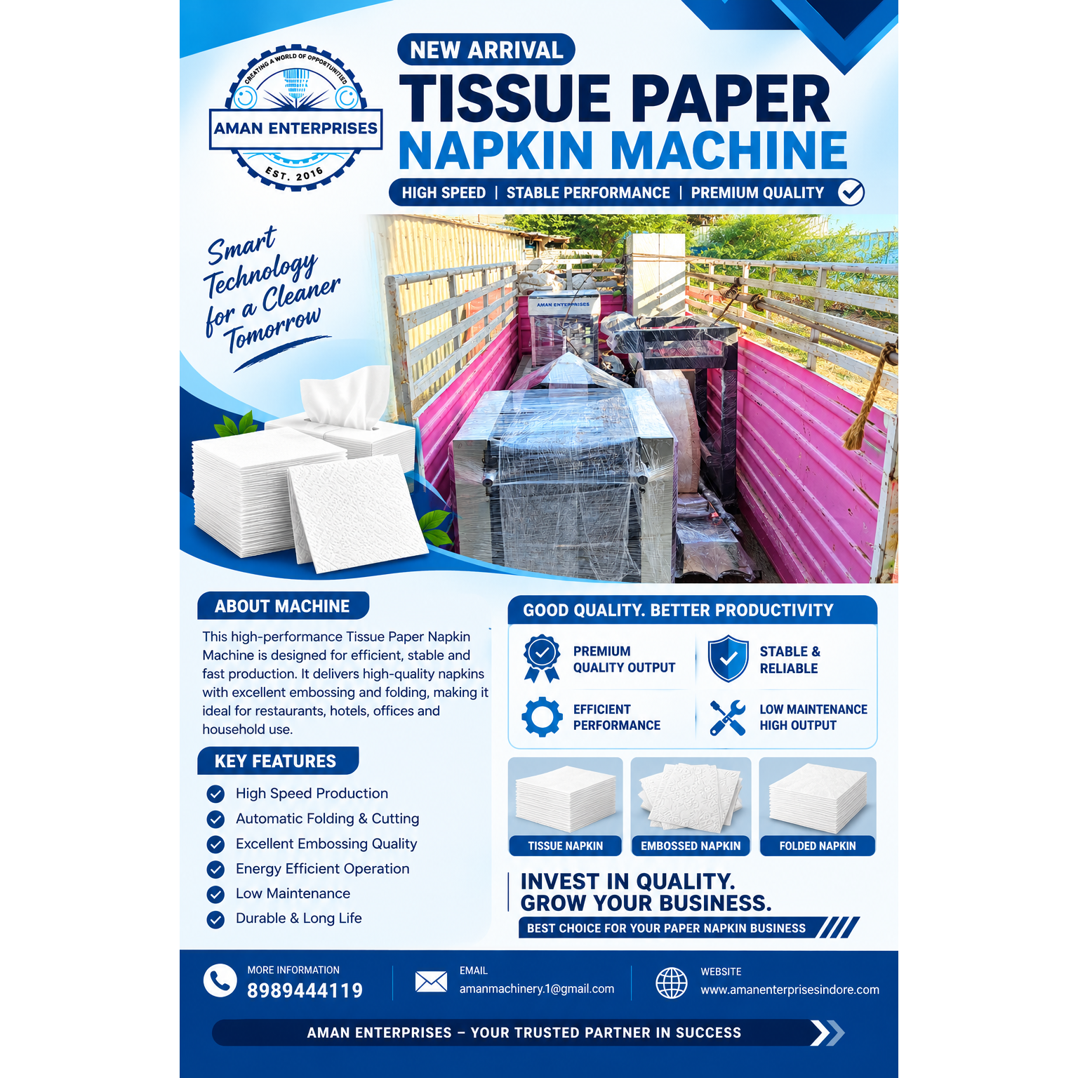 Tissue Paper Napkin Machine, Tissue Napkin Making Machine, Automatic Tissue Paper Machine, Paper Nap...