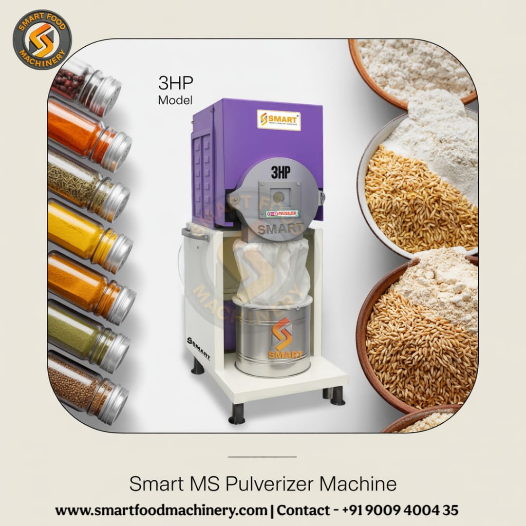 7.5 HP Pulverizer Machine in Jamalpur | High-Capacity Grinding for Processing Units
