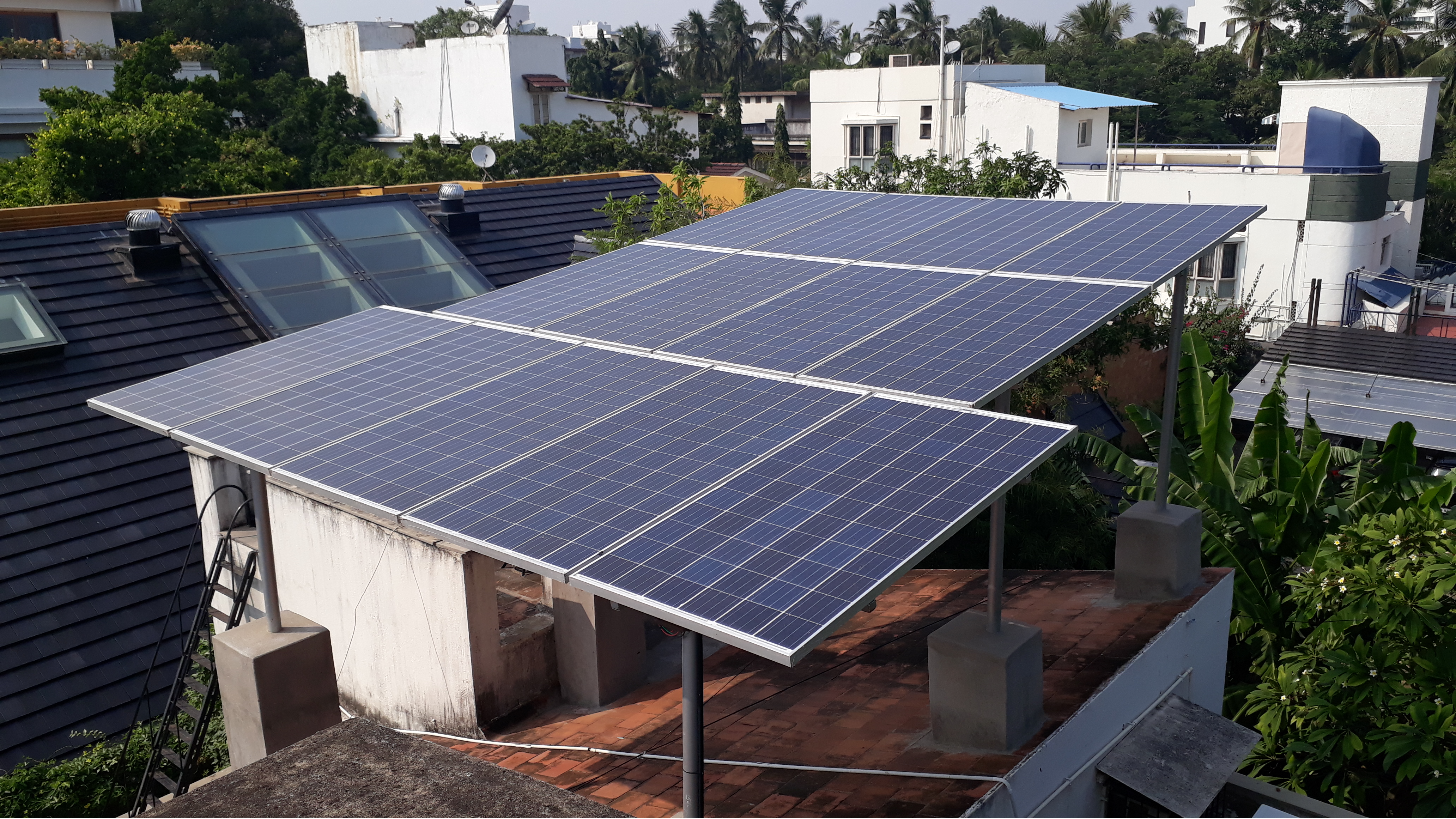 SOLAR POWER SYSTEM IN AMBAWADI, AHMEDABAD