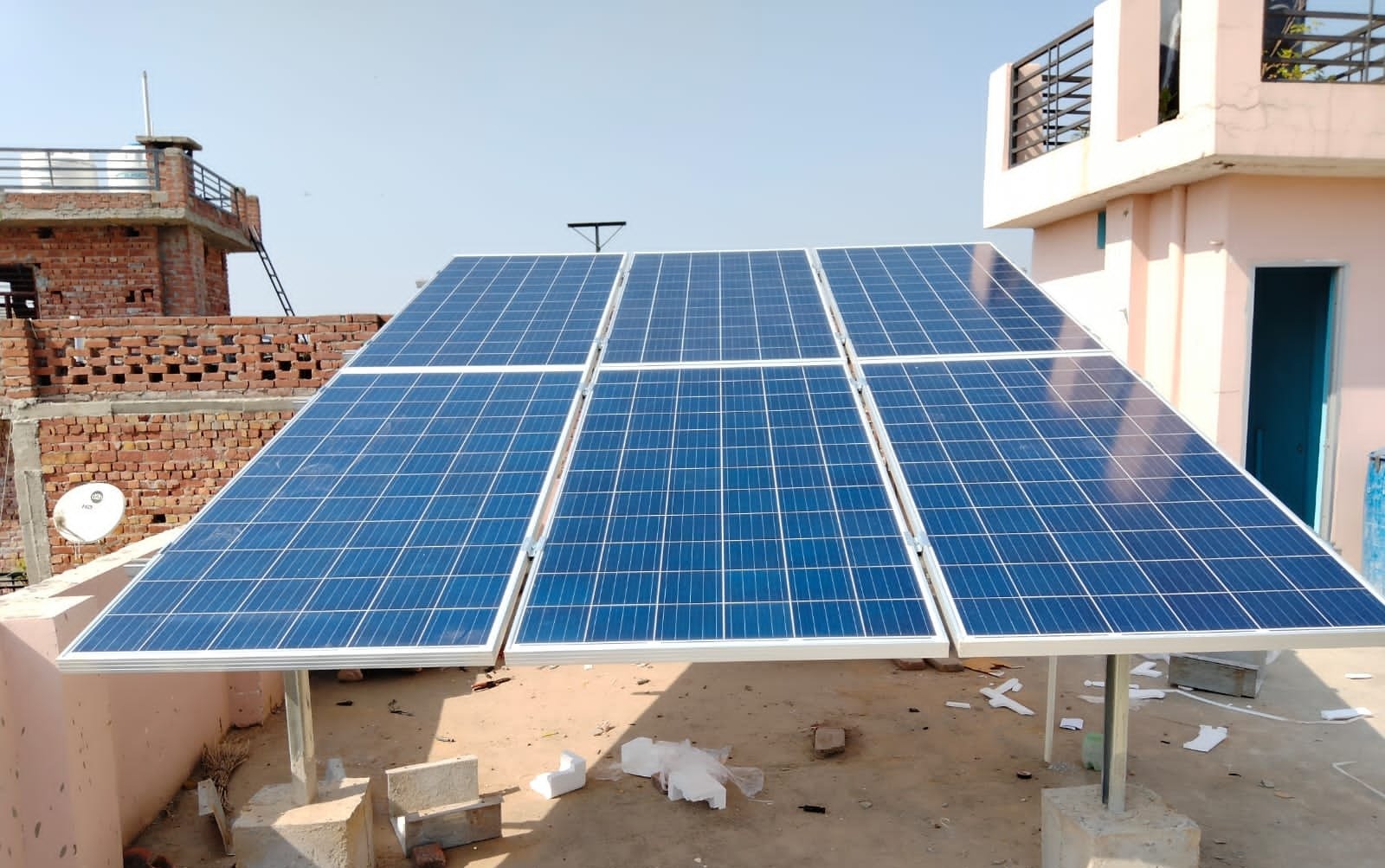 SOLAR POWER SYSTEM IN GHUMA, AHMEDABAD
