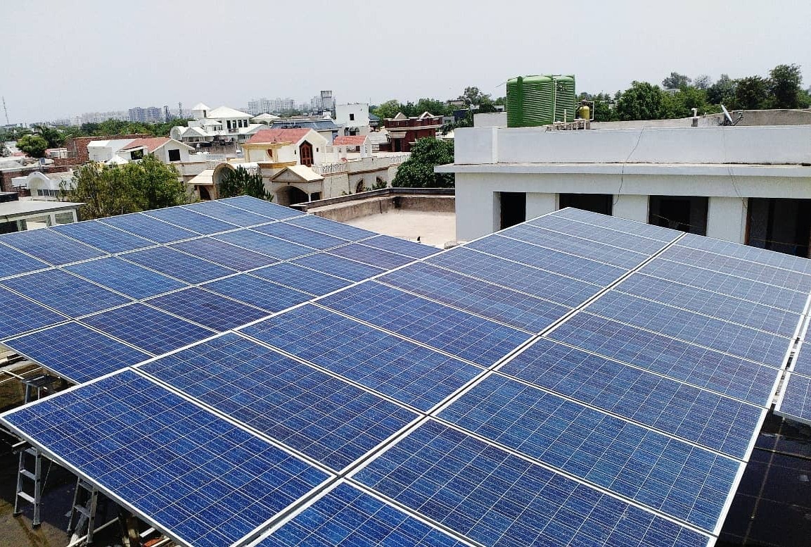SOLAR POWER SYSTEM IN GOTA, AHMEDABAD