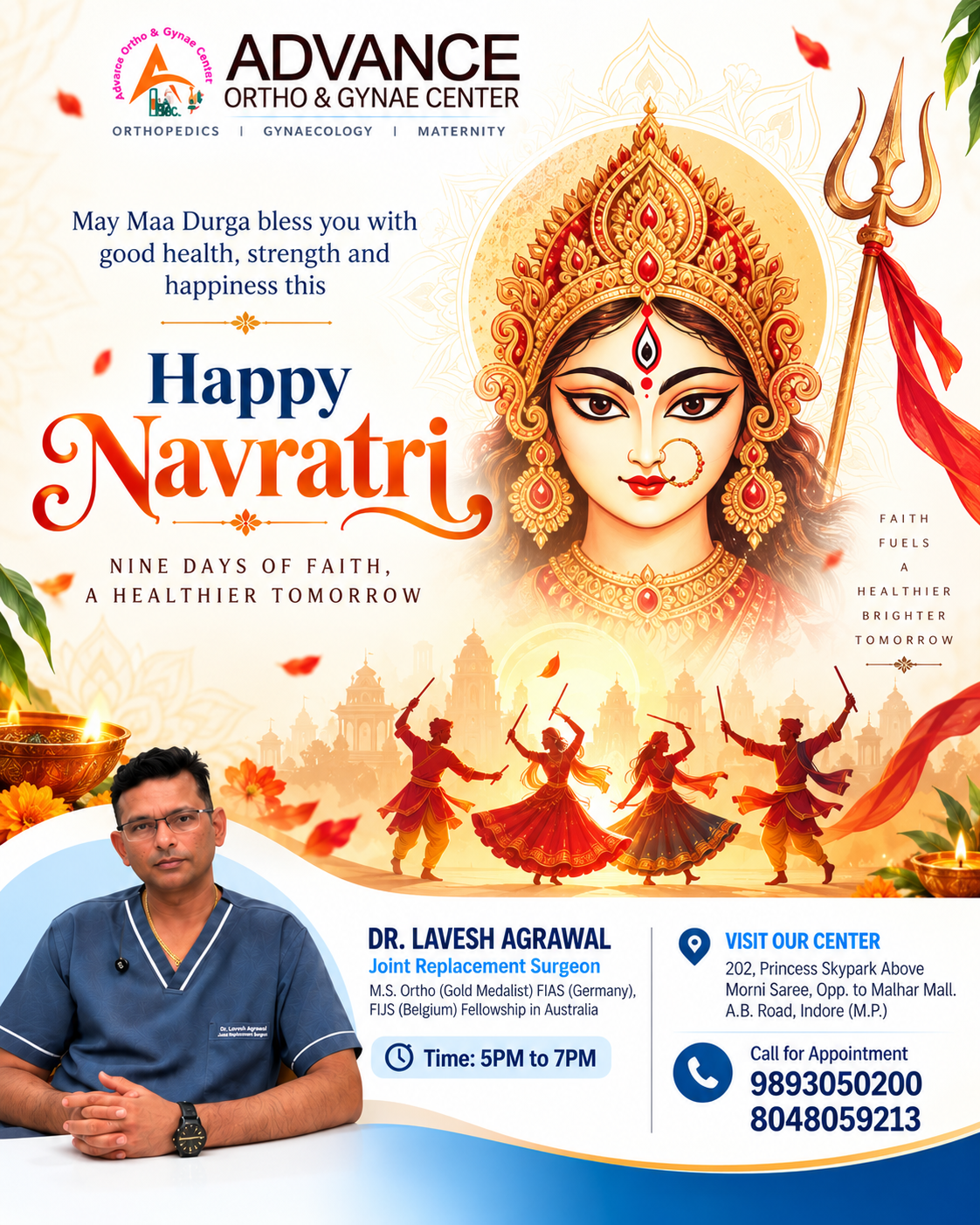 May the divine power of Maa Durga always protect you from negativity and guide you towards success. ...