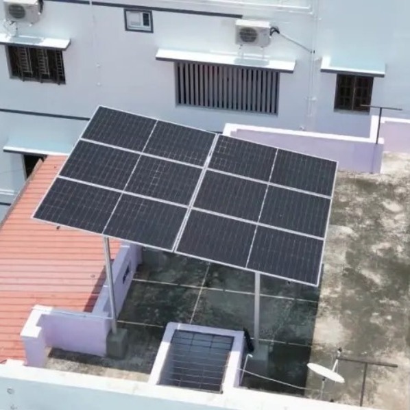 SOLAR POWER SYSTEM IN ZUNDAL, AHMEDABAD