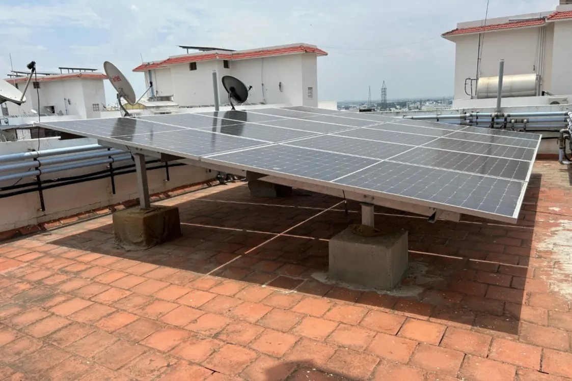SOLAR POWER SYSTEM IN KOTESHWR, AHMEDABAD