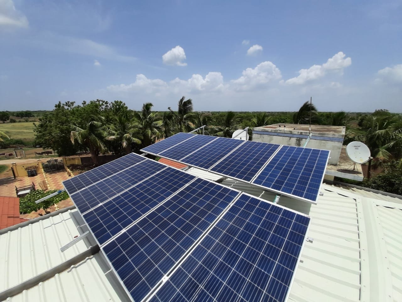 SOLAR POWER SYSTEM IN RAKHIAL, AHMEDABAD