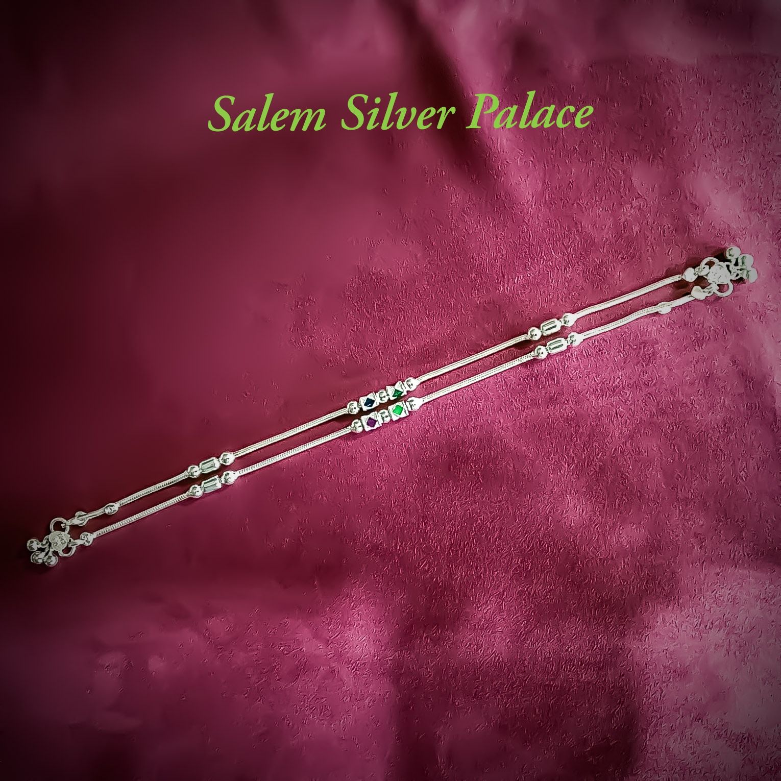 Velli Kolusu
Silver Fancy Anklets
Less weight collections
Weight Ranges starts from 40 gms
For M...
