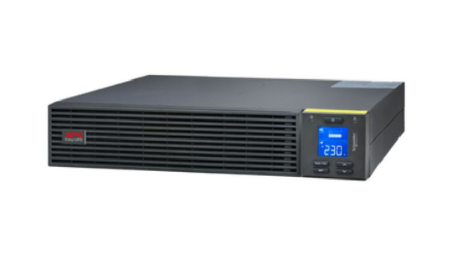 APC Easy UPS On-Line, 1000VA, Rackmount 2U, 230V, 4x India outlets, Intelligent Card Slot, LCD, W/O