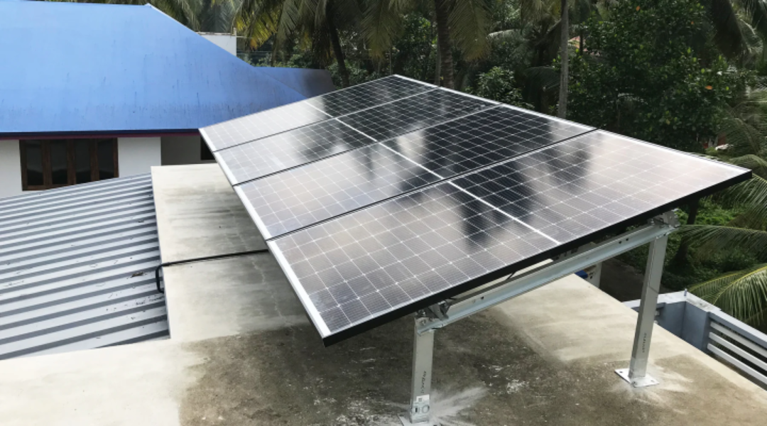 SOLAR POWER SYSTEM IN ASHRAM ROAD, AHMEDABAD
