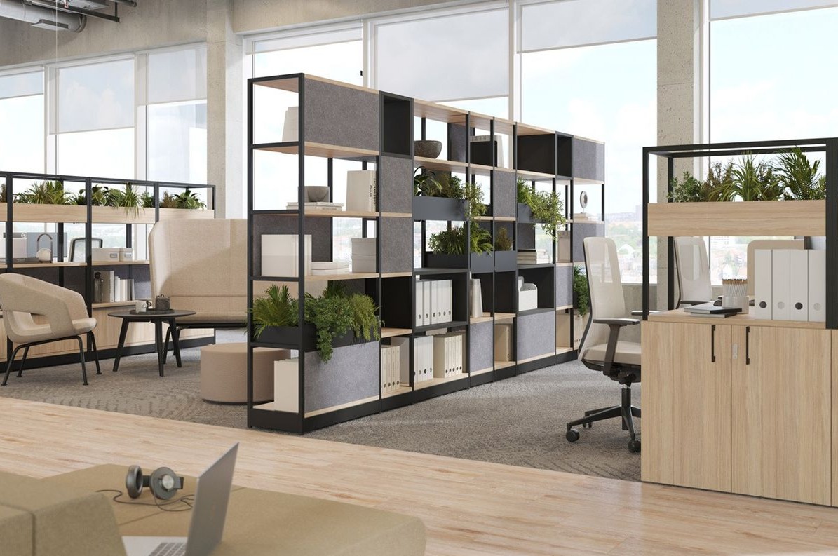 Office Interior Design with Modular Storage | Anna Nagar