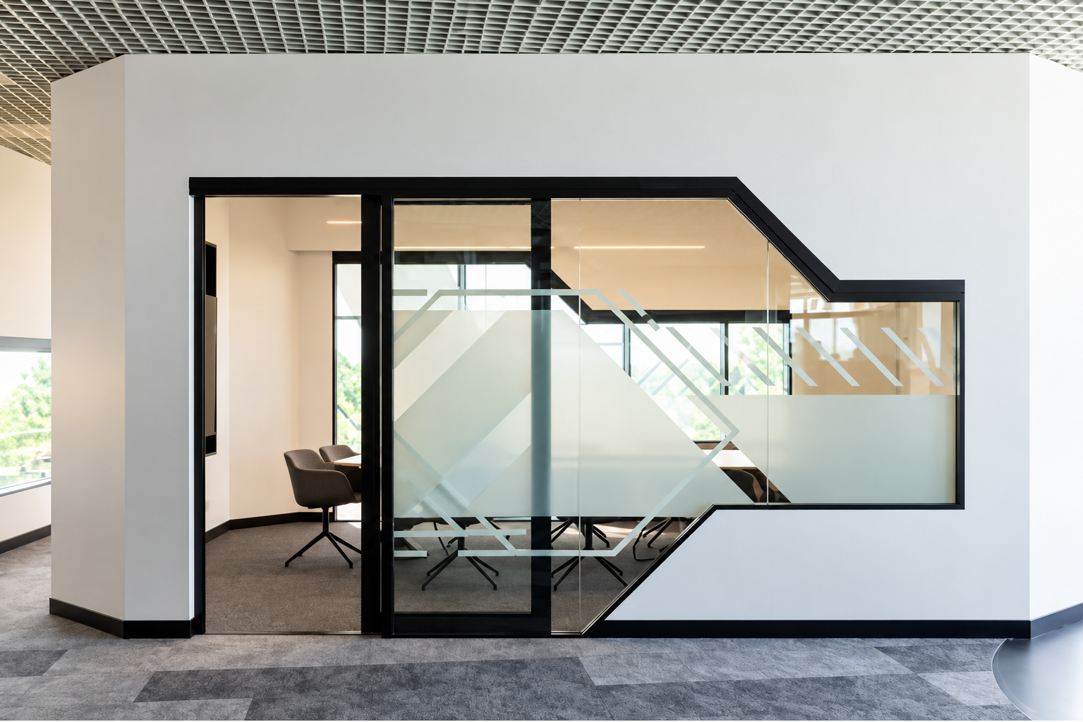 Glass Partition Conference Room Design | Porur