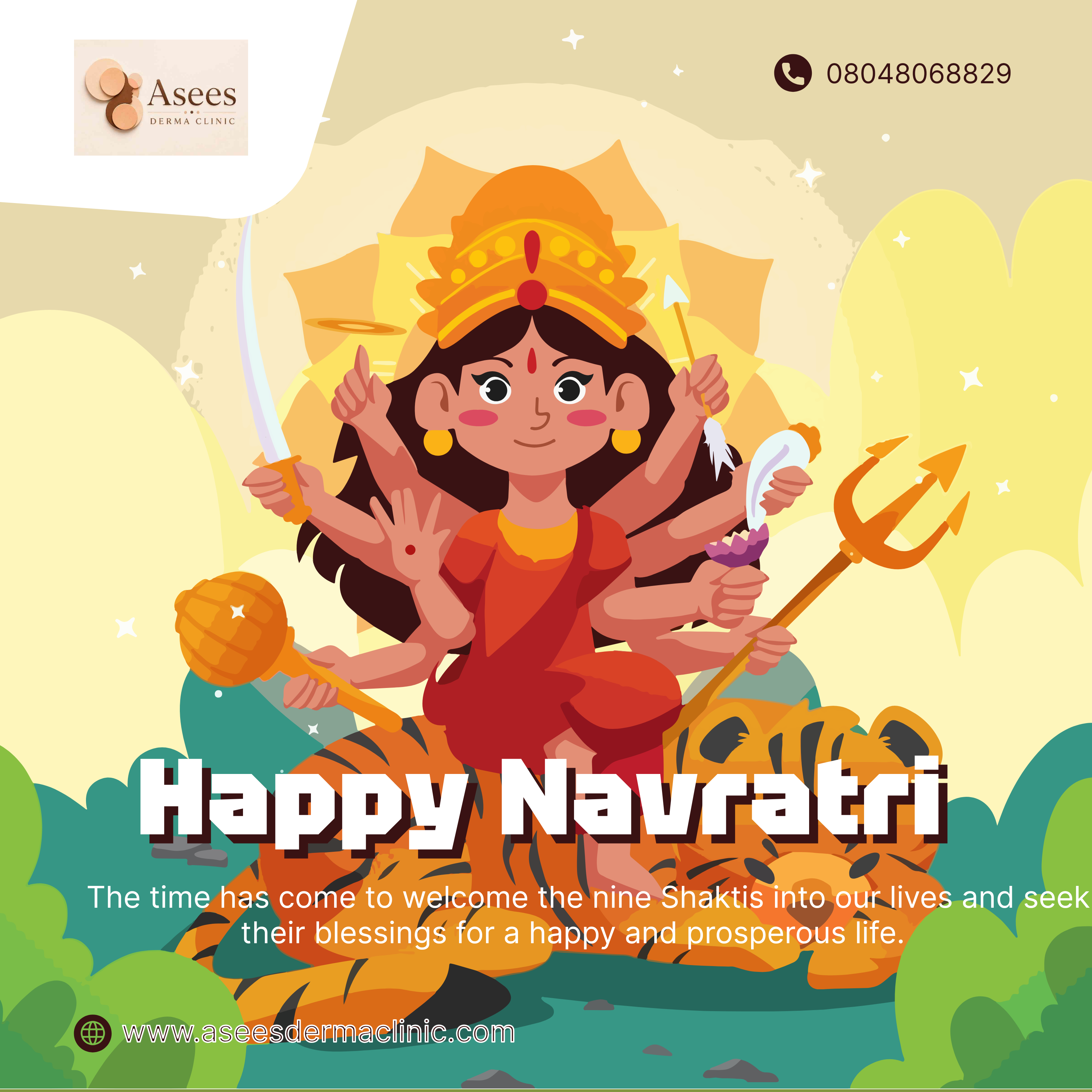 π±πΊ True strength lies in faith, courage, and the power to rise above every challenge. This Navratr...