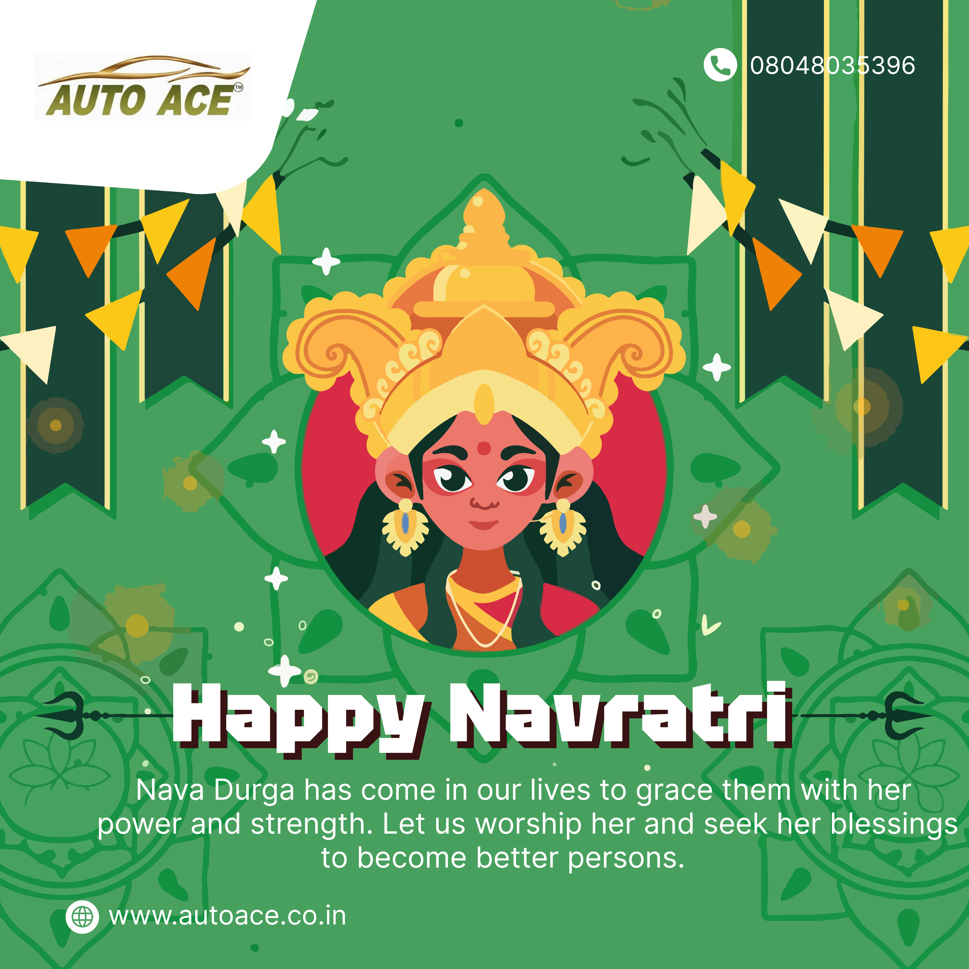 🙏🌺 Where devotion meets strength, new possibilities begin. This Navratri, let’s celebrate the divi...