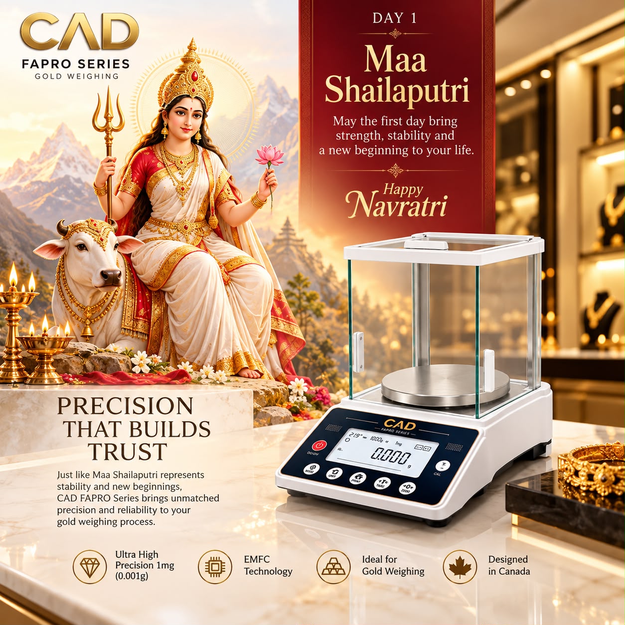 Celebrate Navratri with Precesion Weighing