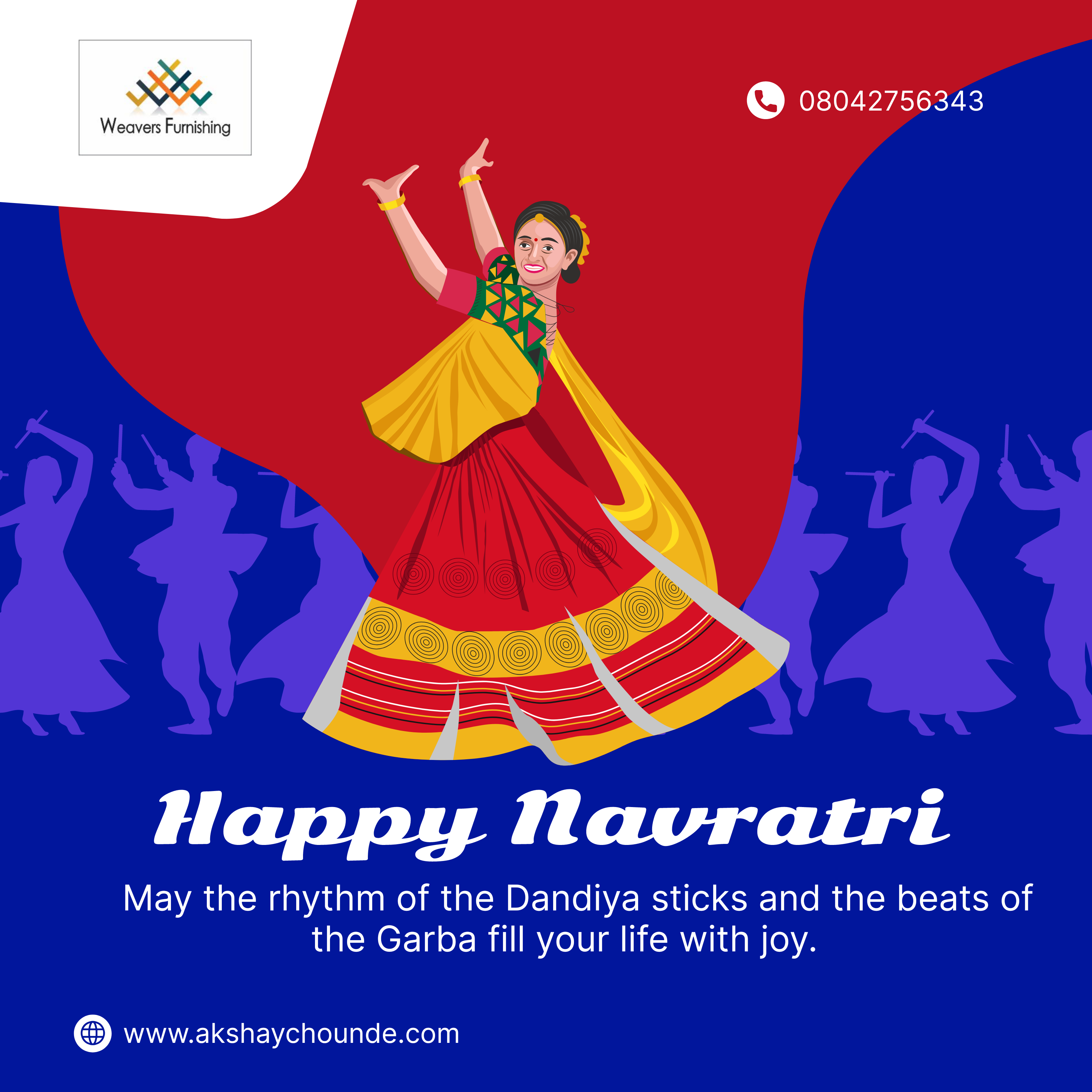 ๐บ๐ Where devotion meets celebration, every beat brings us together. This Navratri, letโs celebrate...
