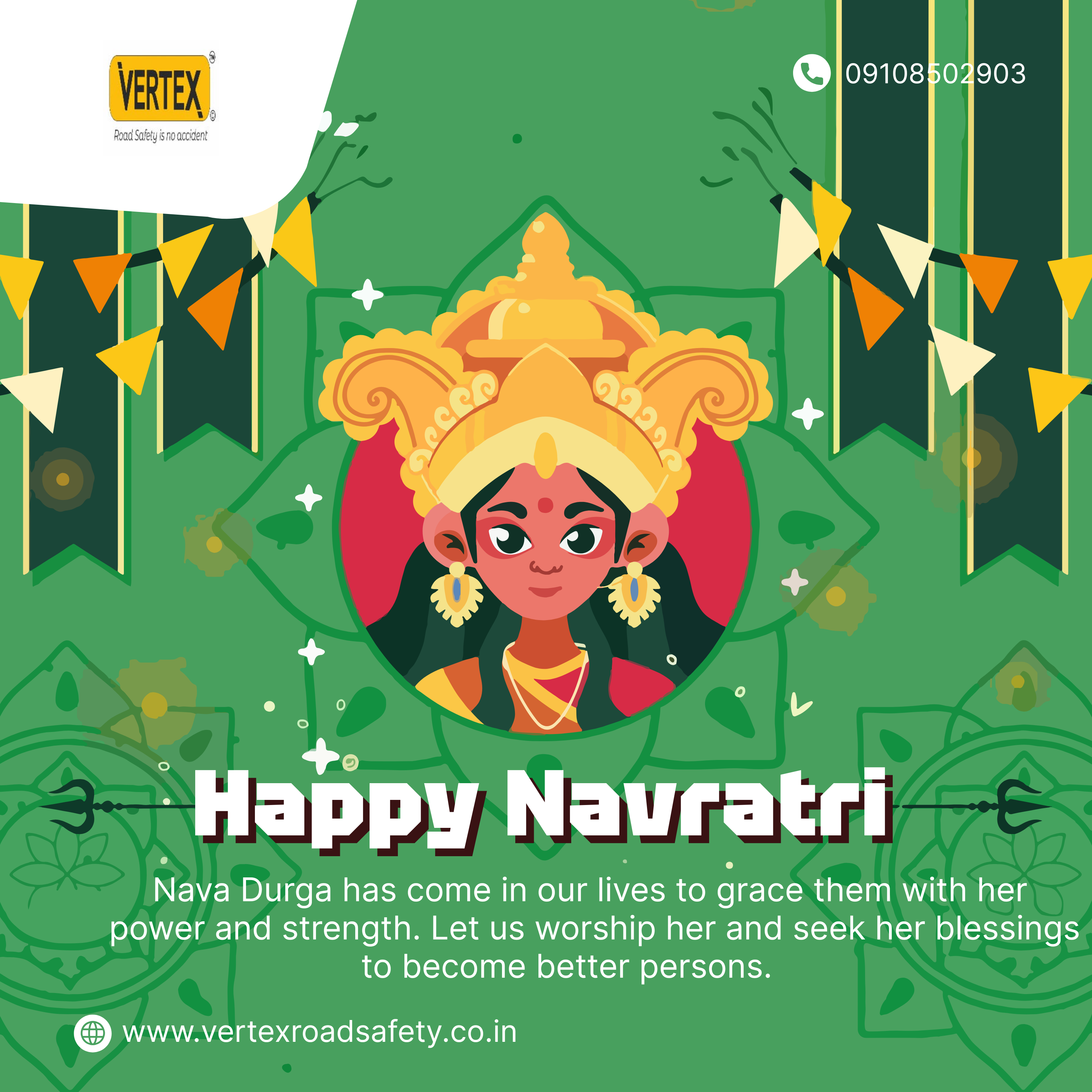 ππΊ Where devotion meets strength, new possibilities begin. This Navratri, letβs celebrate the divi...