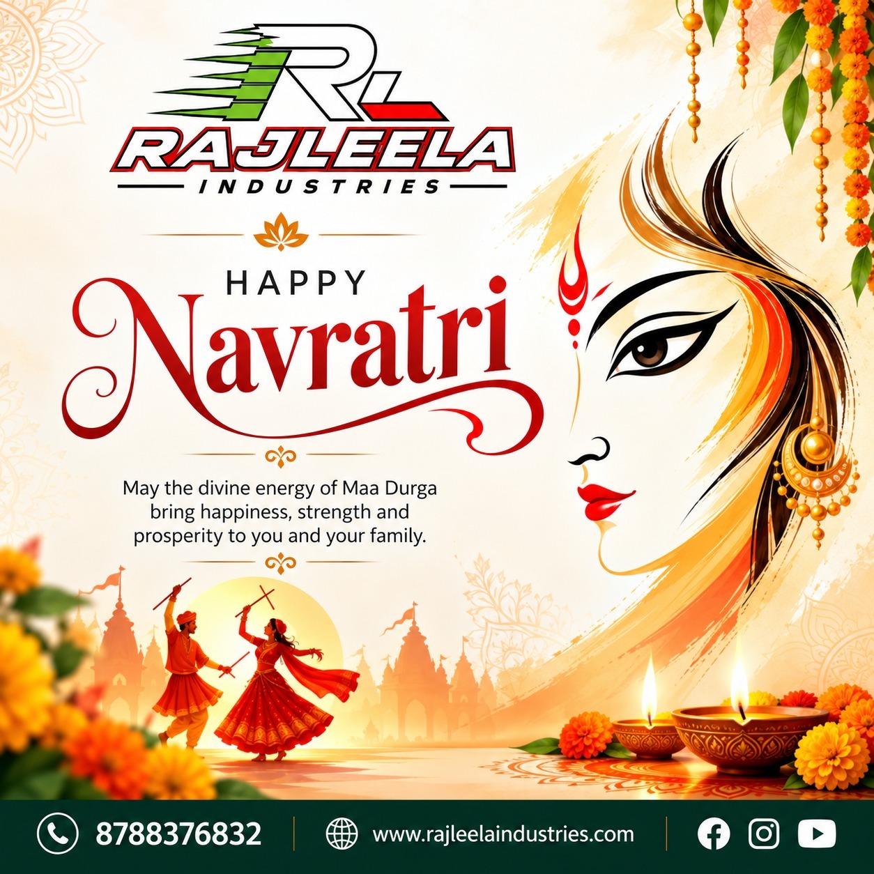 πΈβ¨ **Happy Navratri!** β¨πΈ