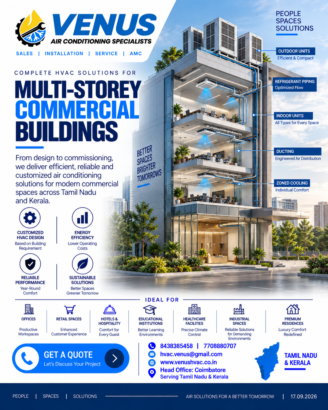 VRF Air Conditioning for Commercial Buildings: System Selection, Design and Installation PlanningVRF...