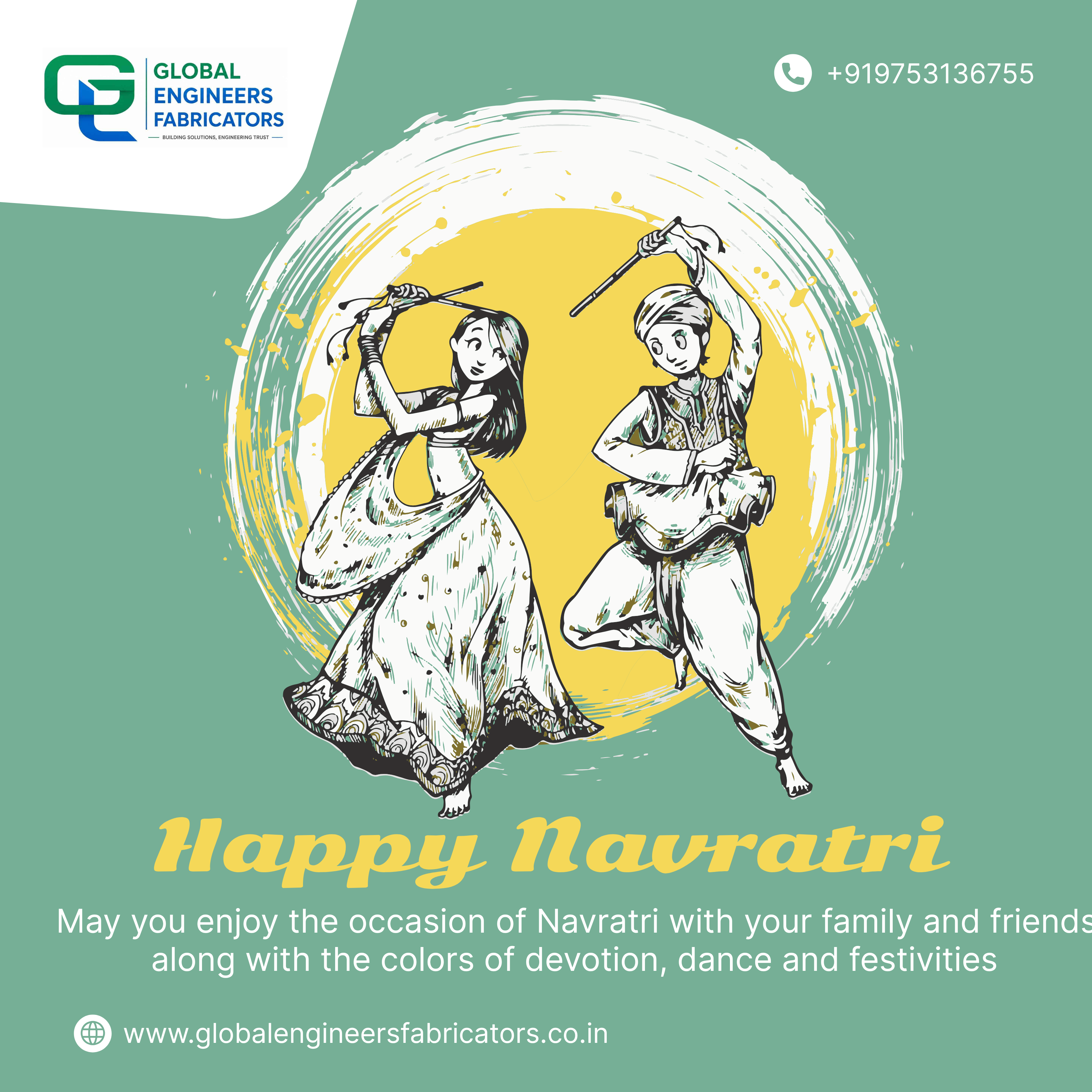🥁🌸 Feel the rhythm of Garba, embrace the energy of Dandiya, and celebrate the blessings of Maa Dur...